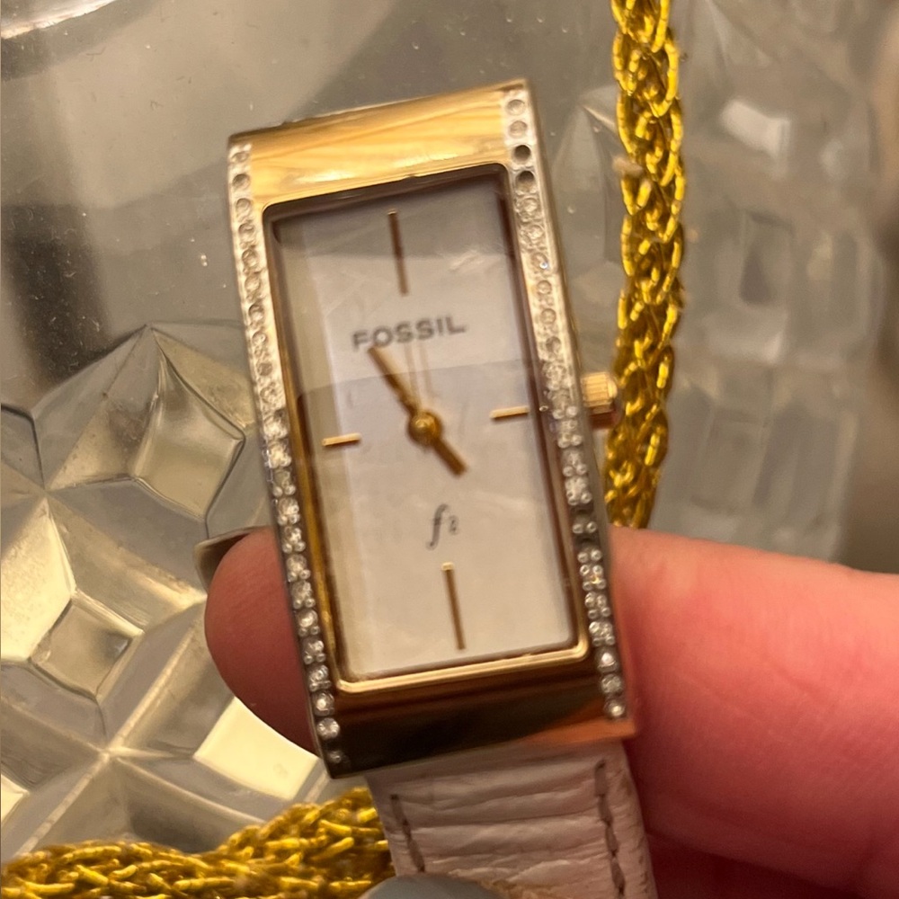 Fossil Women's Gold and Silver Watch